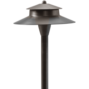 PL013 LED Brass Villa Path Light