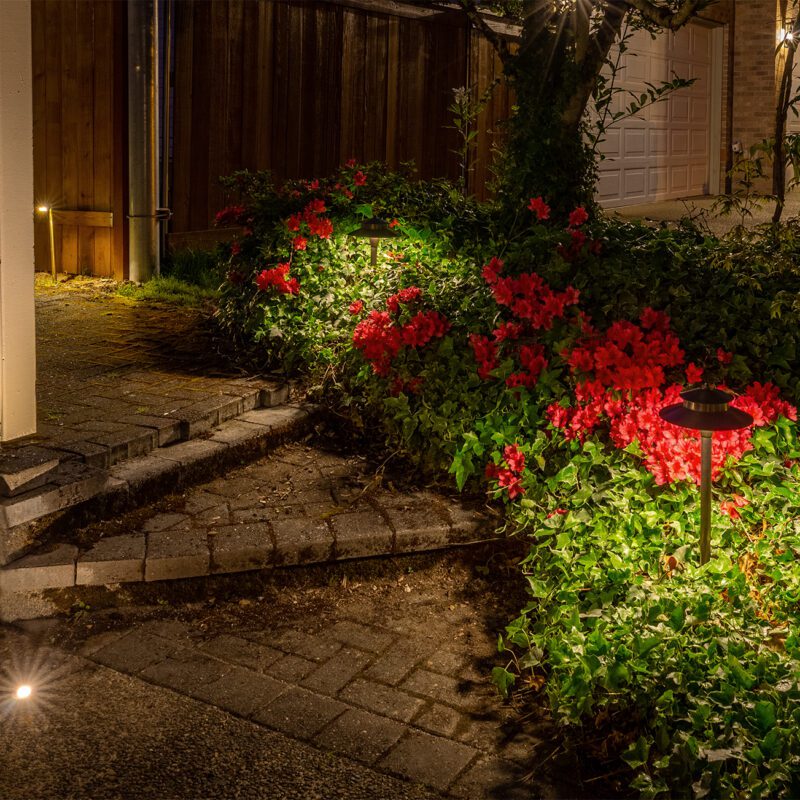 PL013 LED | Brass Villa Path Light - Image 3