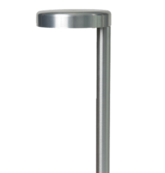 P12 Path Light in Stainless Aluminum
