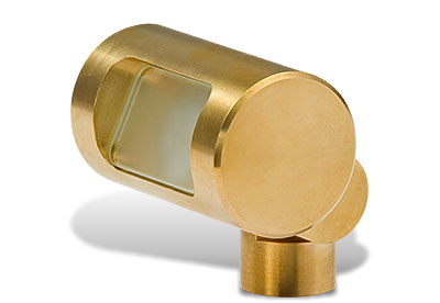 mini brass wall washer