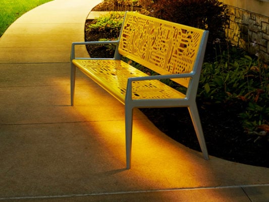 led-lights-path-outdoor-bench