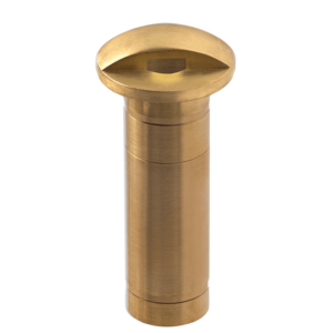 Falcon Eye Predator Series Recessed Light in Brass