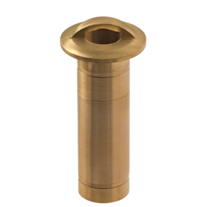 Hawk Eye Predator Series Recessed Light in Brass