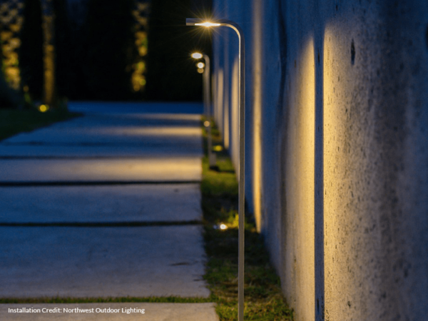 P1.90 Path Light Application Photo