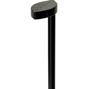 Traditional Leaf Path Light in Black