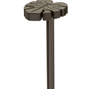 Tropical Leaf Path Light in Architectural Bronze
