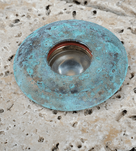 Mini Well Light Patina 1