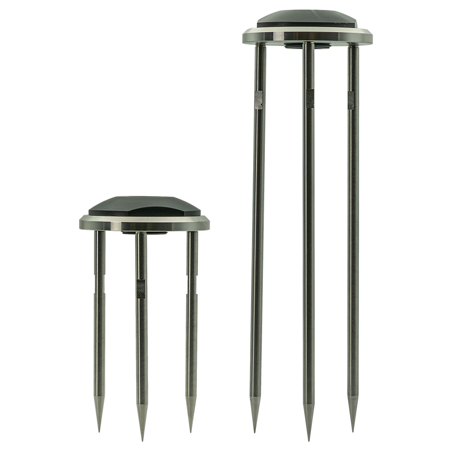 Trident Shield Stake 6 inch and 11 inch models