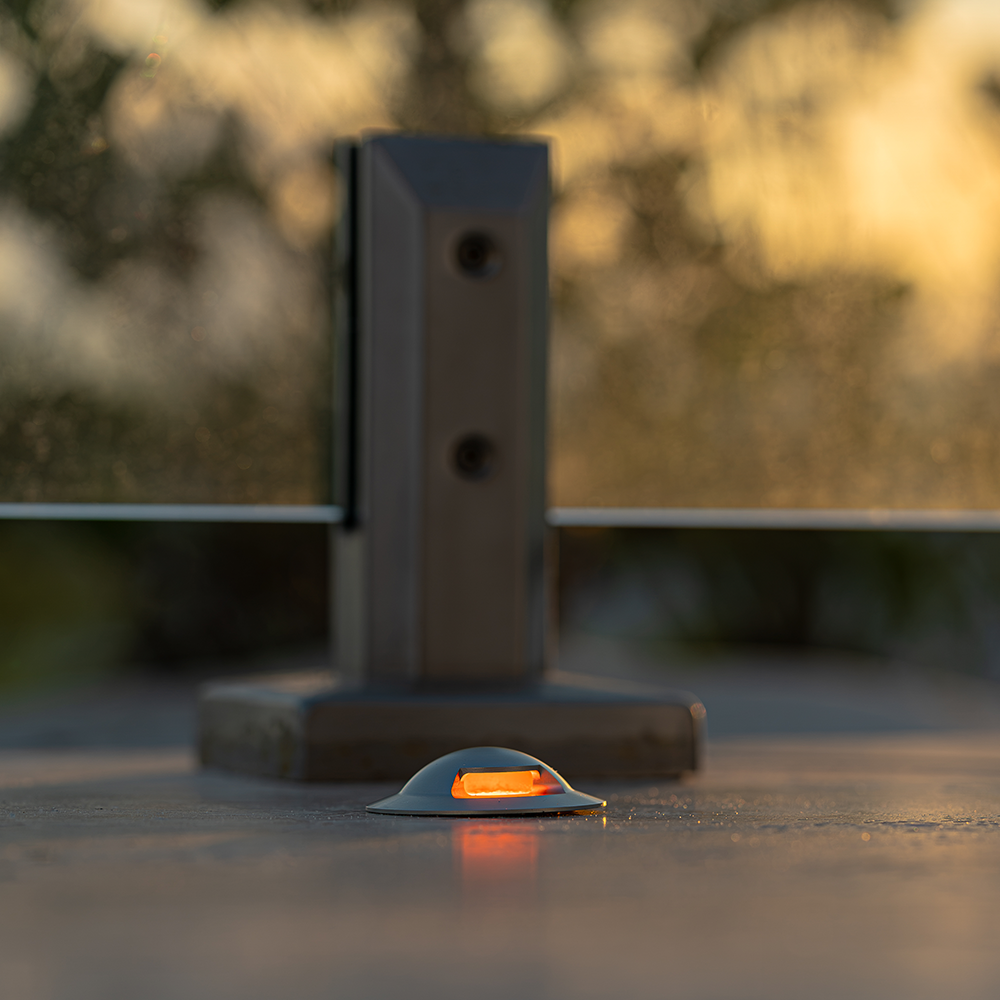 Garden Light LED Eagle Eye Amber Recessed Light